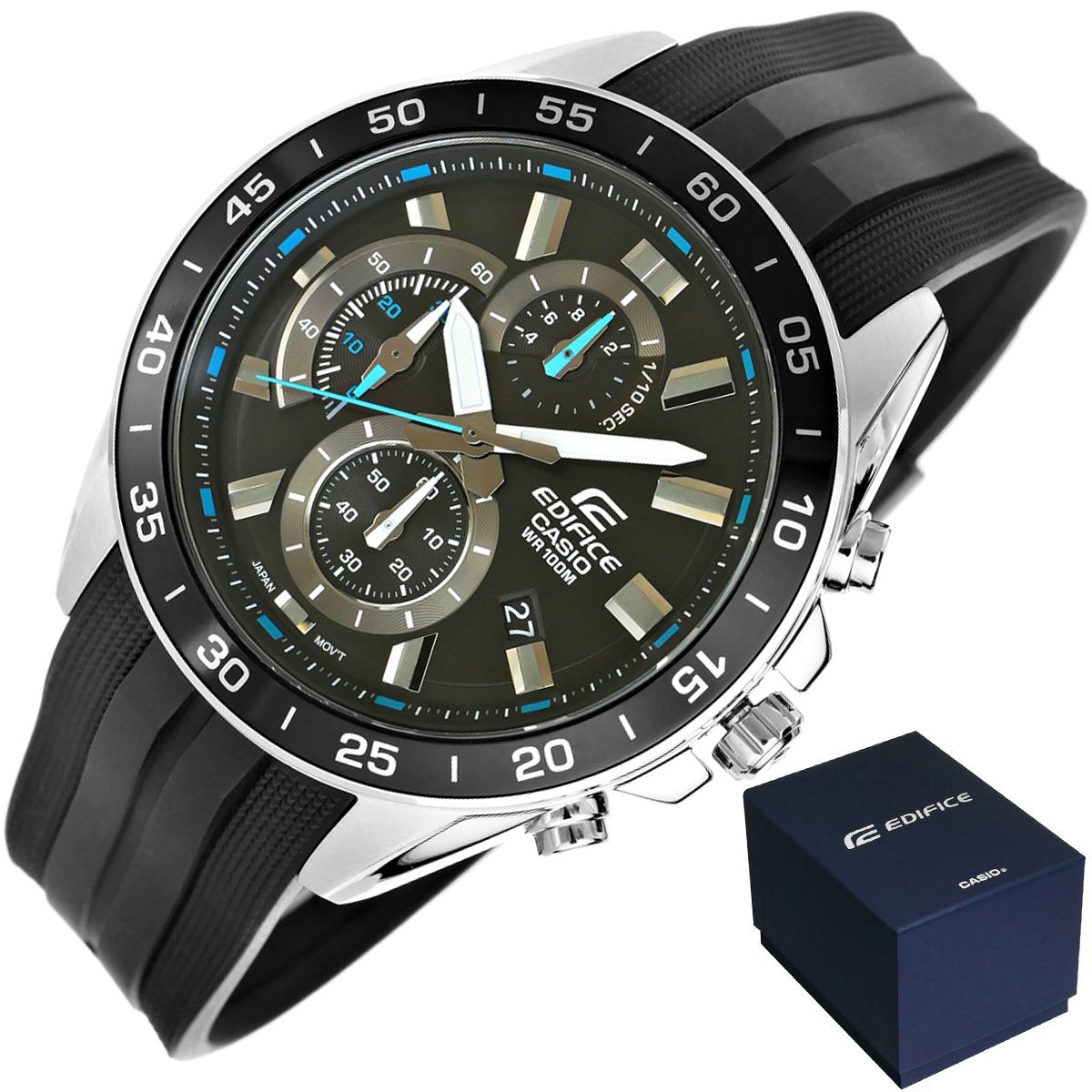 Zegarek Męski CASIO EDIFICE EFV-550P-1AVUEF 10 BAR - obrazek 2