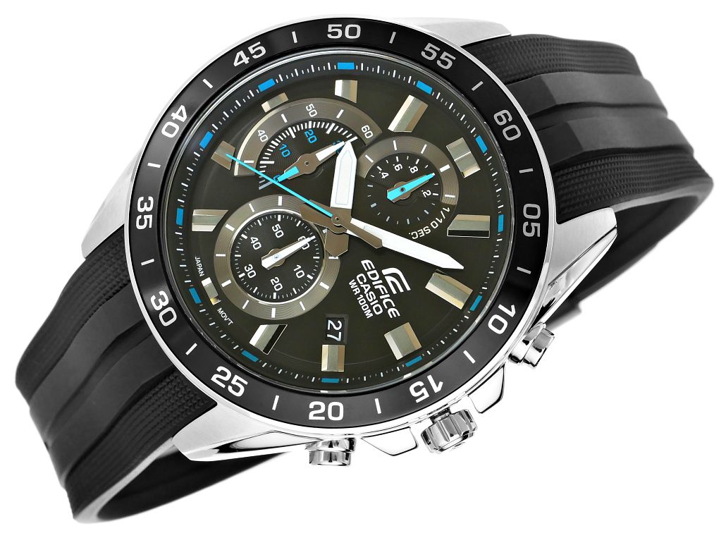Zegarek Męski CASIO EDIFICE EFV-550P-1AVUEF 10 BAR - obrazek 11