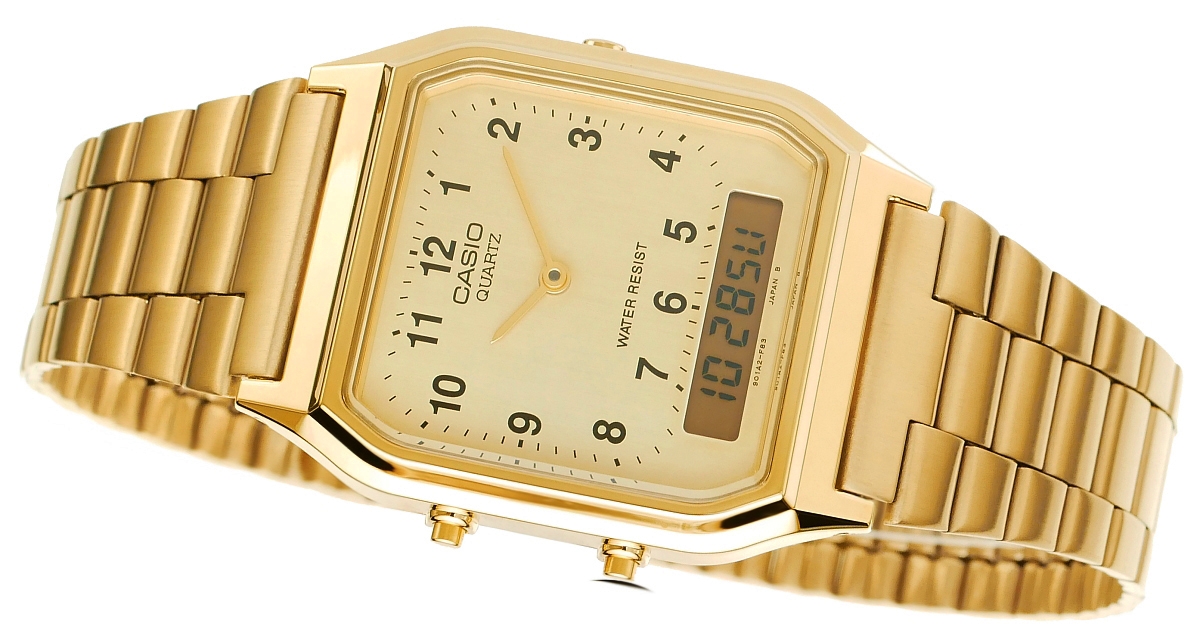 Zegarek Damski CASIO AQ-230GA-9BMQ + BOX - obrazek 3