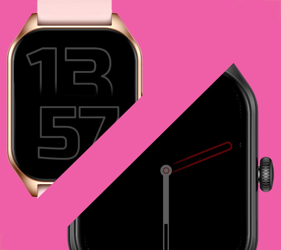 Smartwatch Damski Rubicon RNCF03-5 Różowe złoto Bransoleta + Pasek - obrazek 10