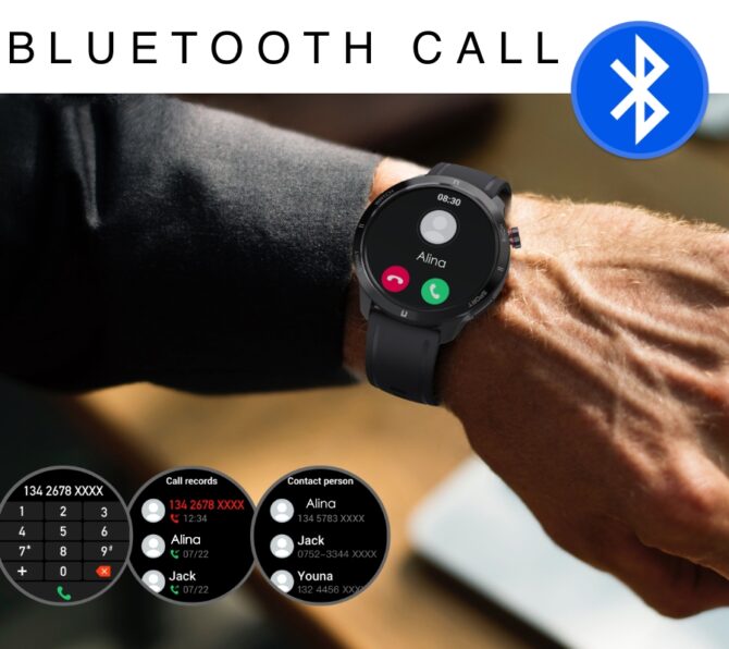 Smartwatch Damski RUBICON RNCF14 Rose Gold/White SMARUB251 - obrazek 11