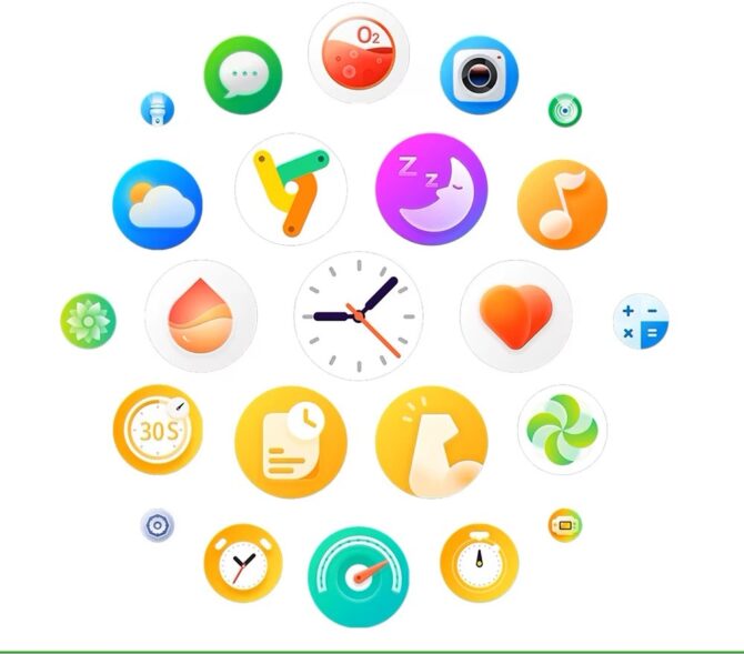 Smartwatch Damski Rubicon RNCF35 BLACK Bransoleta + Pasek - obrazek 14