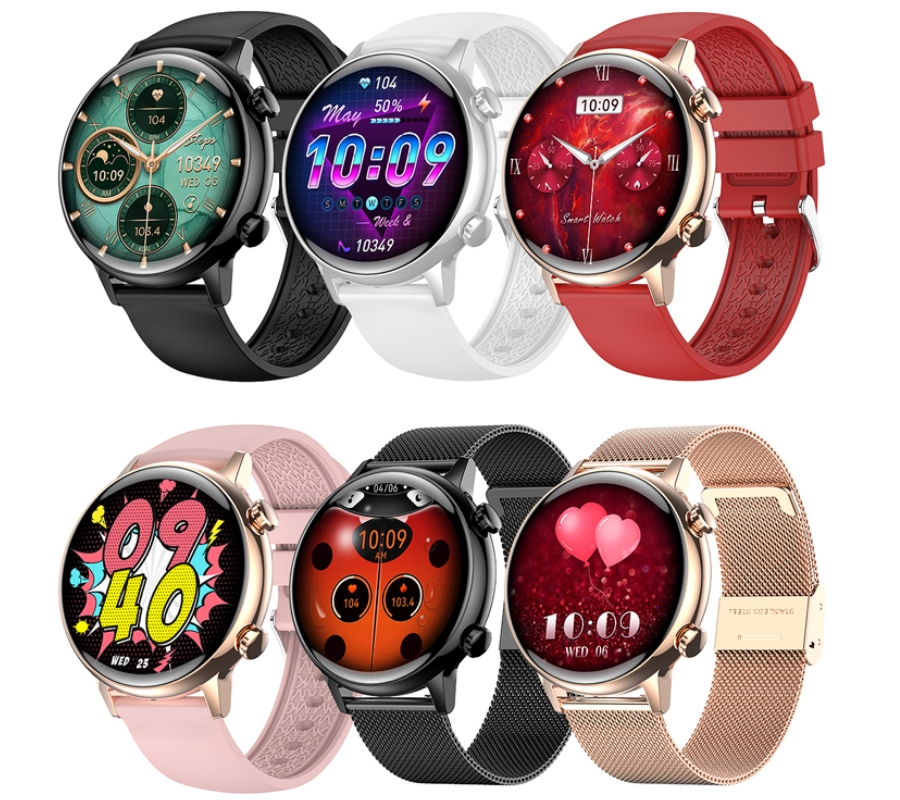 Smartwatch Damski RUBICON RNCF09 Rose Gold/Pink SMARUB234 - obrazek 14