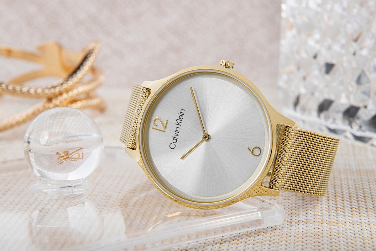 Zegarek Damski CALVIN KLEIN Timeless Mesh 25200003 + BOX - obrazek 6