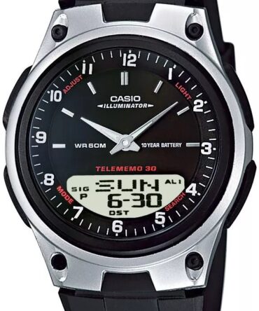 Zegarek Męski CASIO DUAL AW-80-1AVDF + BOX