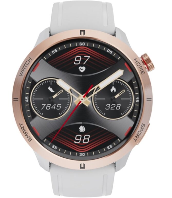 Smartwatch Damski RUBICON RNCF14 Rose Gold/White SMARUB251 - obrazek 2