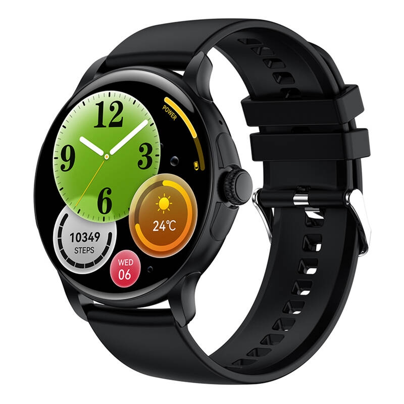 Smartwatch Damski Rubicon RNCF35 BLACK Bransoleta + Pasek - obrazek 4
