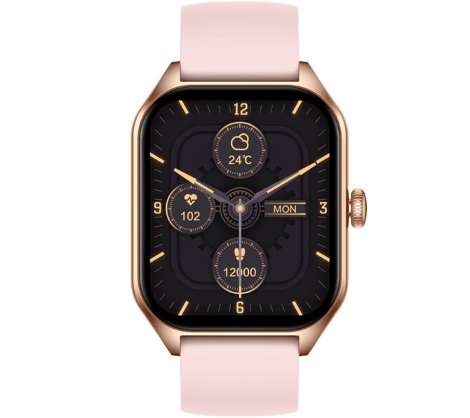 Smartwatch Damski Rubicon RNCF03-5 Różowe złoto Bransoleta + Pasek - obrazek 5
