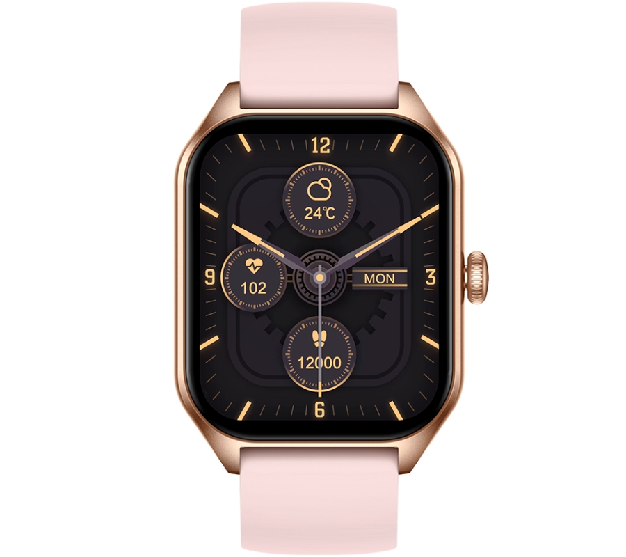 Smartwatch Damski Rubicon RNCF03-5 Różowe złoto Bransoleta + Pasek - obrazek 5