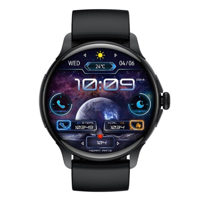 Smartwatch Damski Rubicon RNCF35 BLACK Bransoleta + Pasek - obrazek 5