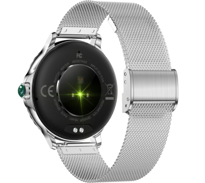 Smartwatch Damski Rubicon RNCF19-1 Silver  Bransoleta + Pasek - obrazek 8