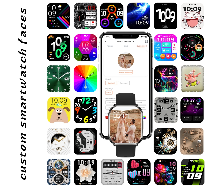Smartwatch Damski Rubicon RNCF31 BLACK - obrazek 6