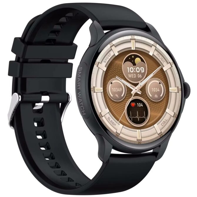 Smartwatch Damski Rubicon RNCF35 BLACK Bransoleta + Pasek - obrazek 7