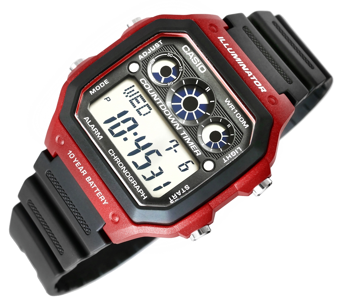 Zegarek Męski CASIO AE-1300WH-4AVDF + BOX - obrazek 3