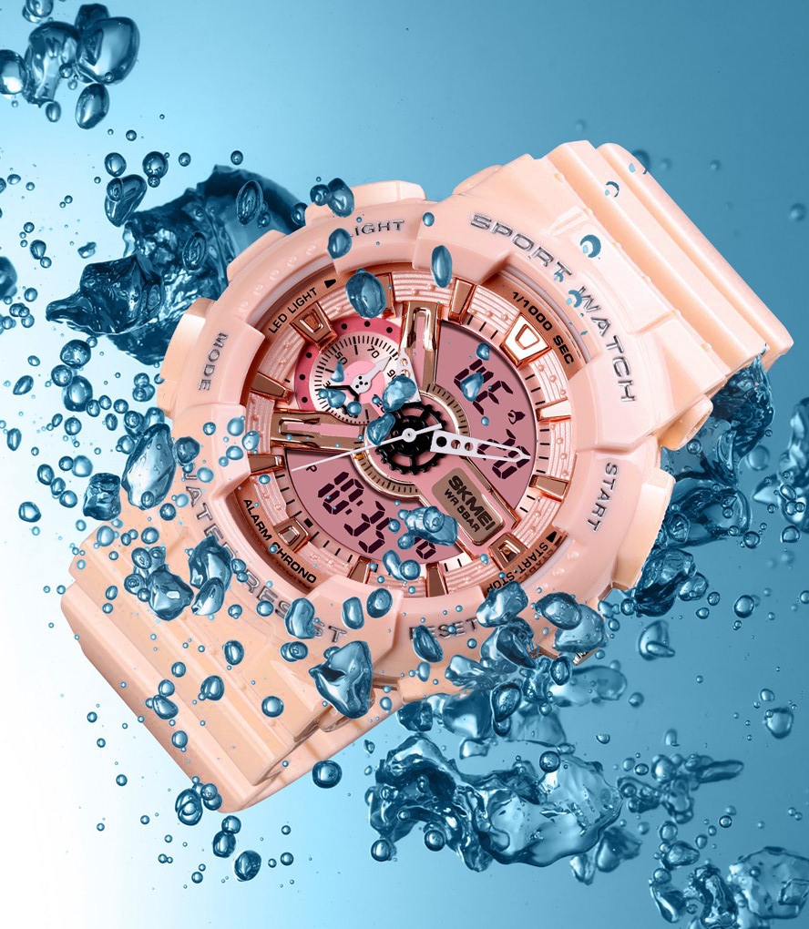 Zegarek Damski Skmei 1688PK + BOX - obrazek 3