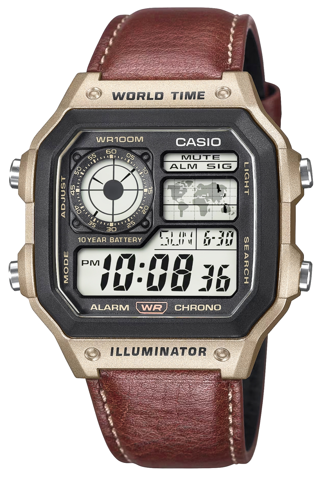 Zegarek Męski CASIO AE-1200WHL-5AVDF + BOX