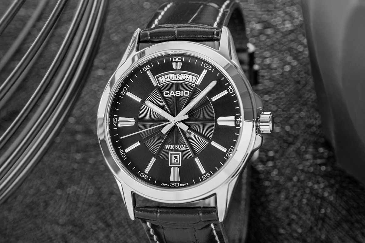 Zegarek Męski CASIO MTP-1381L-1AVDF + BOX - obrazek 3