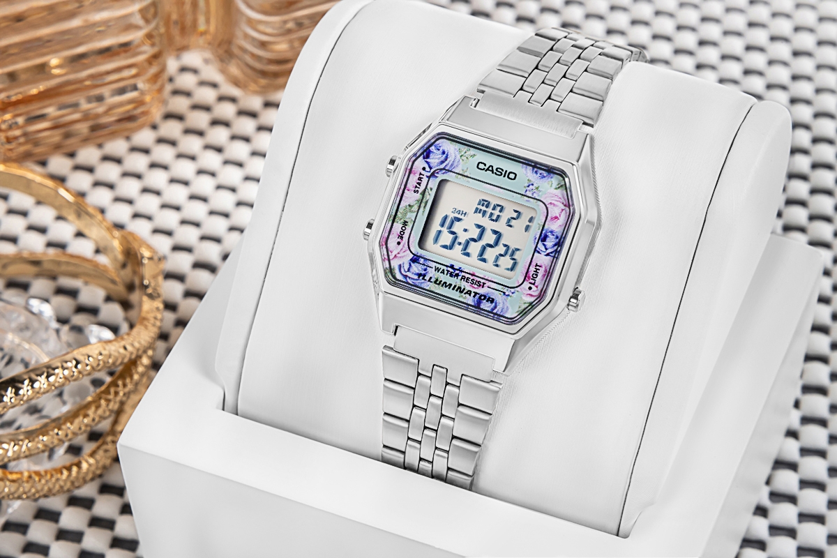 Zegarek Damski CASIO LA680WA-2CDF + BOX - obrazek 5