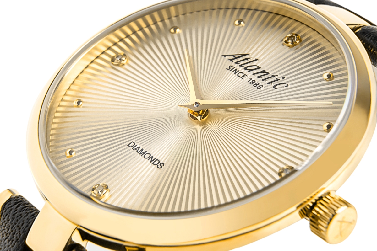 Zegarek Damski Atlantic Royal Diamonds 29044.45.37 + BOX - obrazek 4