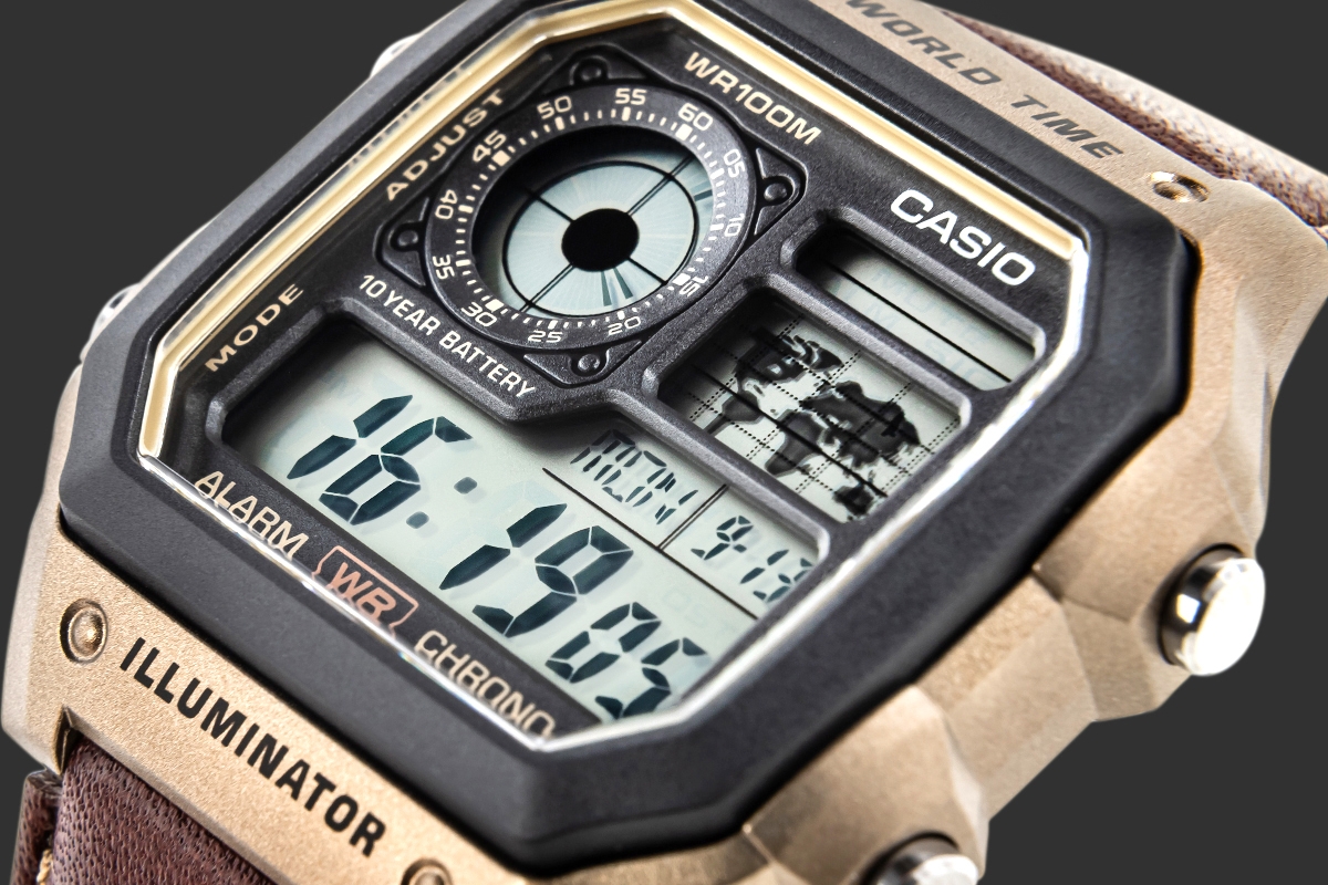 Zegarek Męski CASIO AE-1200WHL-5AVDF + BOX - obrazek 4