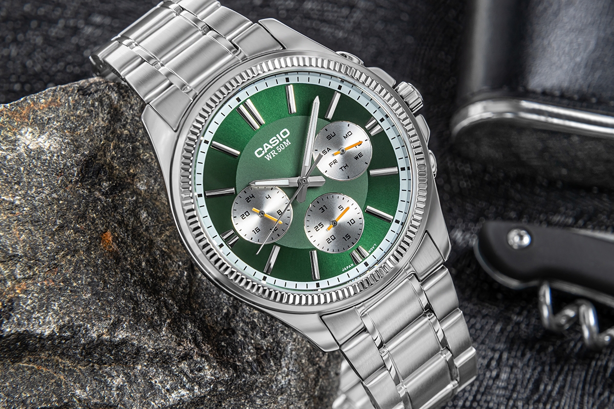 Zegarek Męski CASIO MTP-1375D-3AVDF + BOX - obrazek 5