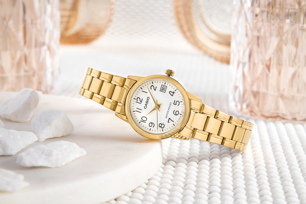 Zegarek Damski CASIO LTP-V002G-7B2UDF + BOX - obrazek 6