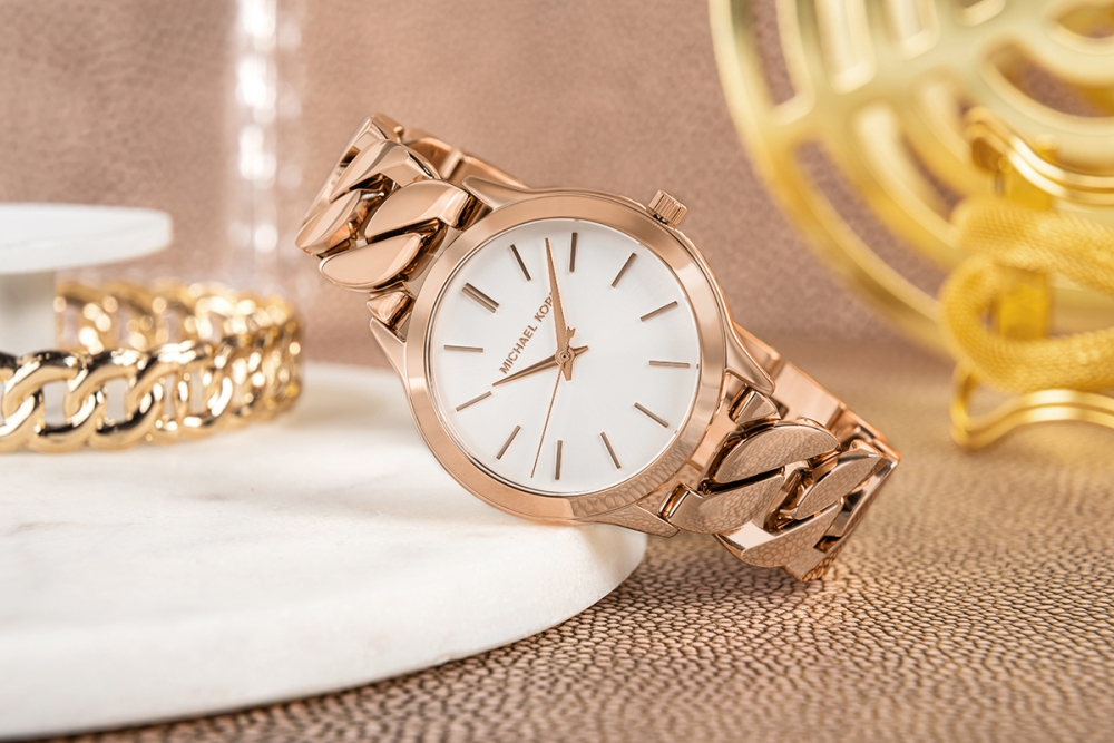 Zegarek Damski Michael Kors Slim Runway MK7473 + BOX - obrazek 6