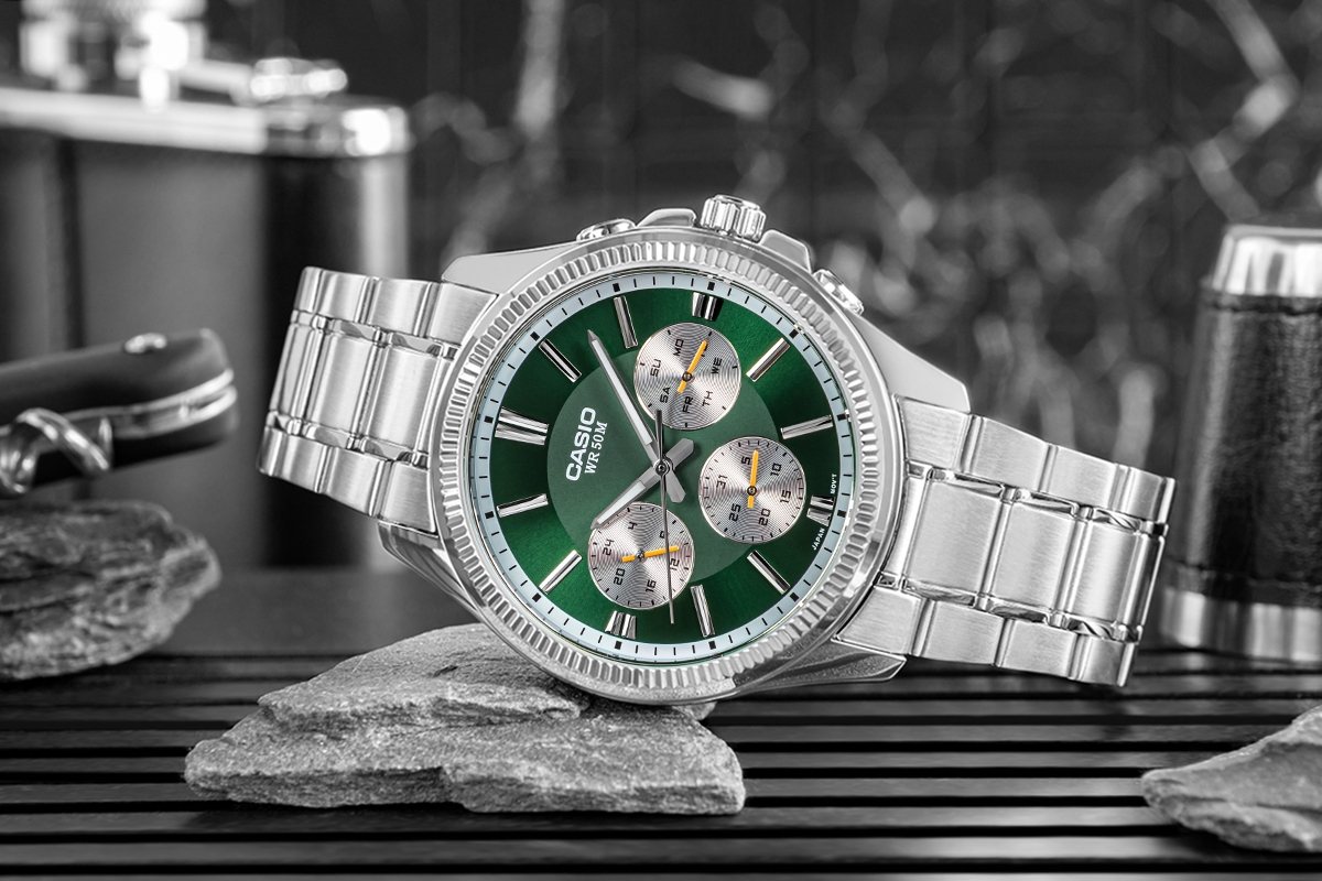 Zegarek Męski CASIO MTP-1375D-3AVDF + BOX - obrazek 6