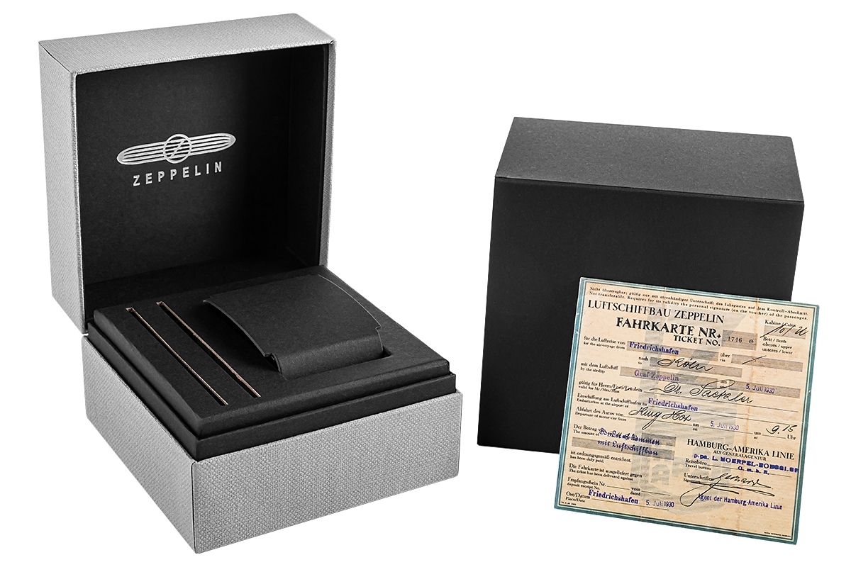 Zegarek Dęmski ZEPPELIN LZ121 Mediterranee Moonphase 9637-5 + BOX - obrazek 8