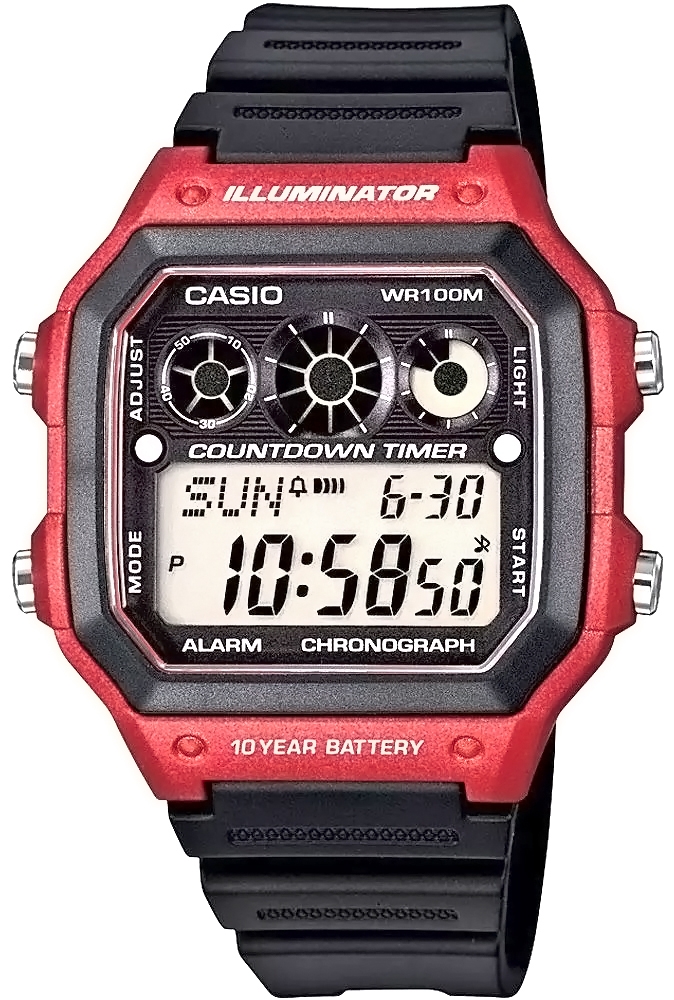 Zegarek Męski CASIO AE-1300WH-4AVDF + BOX